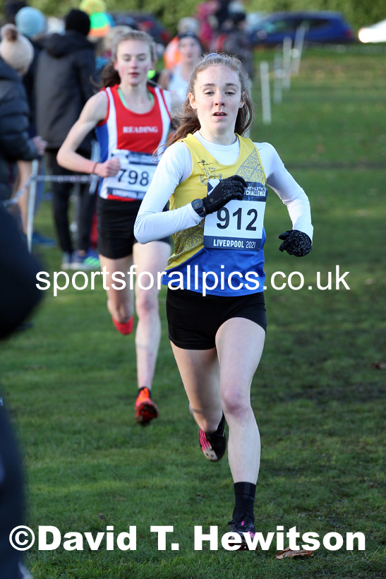 Senior Women and Under-23s, European Cross Country Championships Trials, Sefton Park, Liverpool. Photo: David T. Hewitson/Sports for All Pics